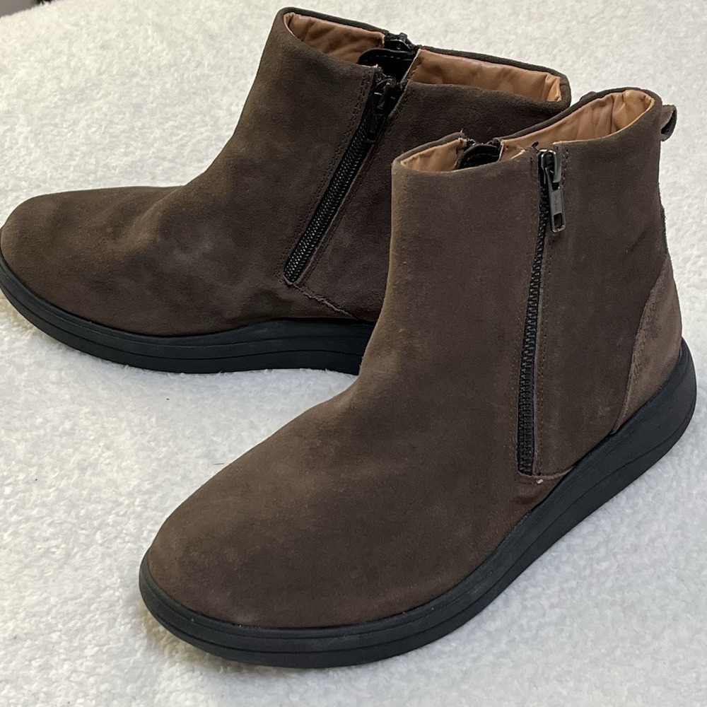 Strive Bamford II Ankle Boots - Brown Suede, Women's 8.5, Arch Support